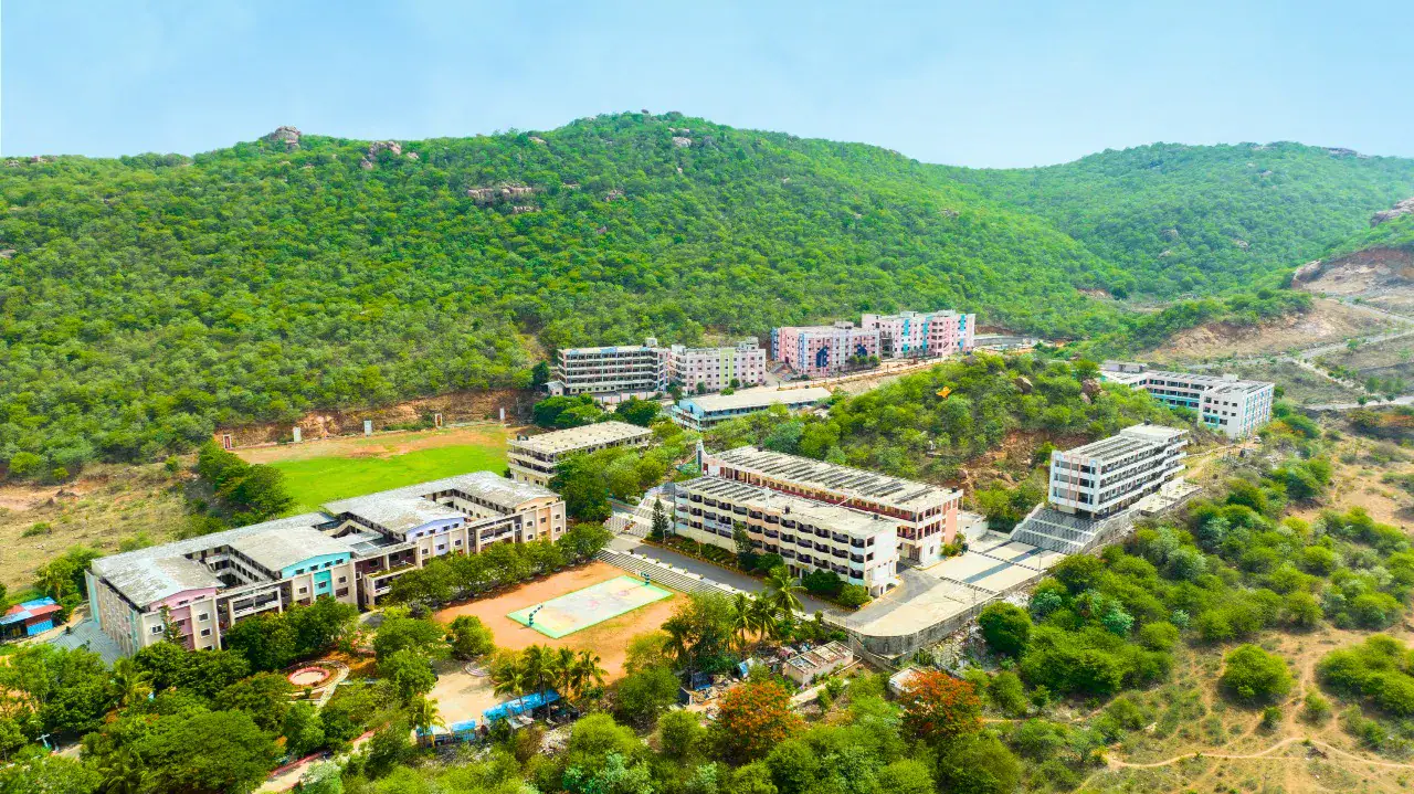 St.Mary's University Campus View in Hyderabad